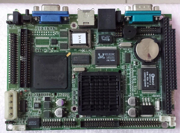 PCM-5820 REV.B2 100% OK Original 3.5 Motherboard PCM 5820 IPC Industrial Mainboard PC/104 ISA SBC Fanless NS Geode with CPU RAM