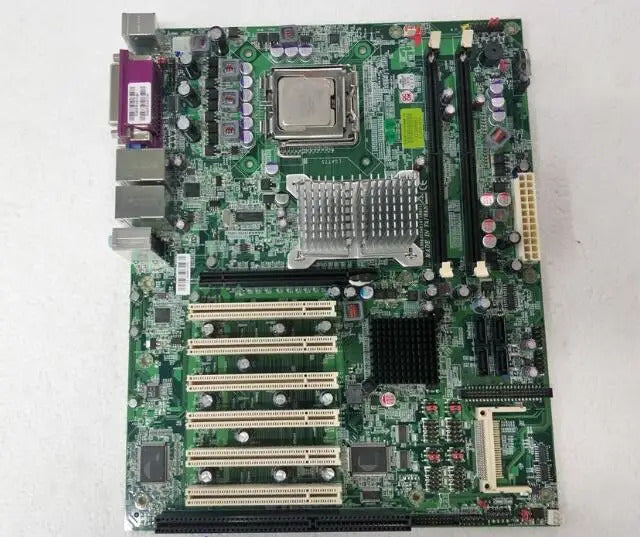 RUBY-9719VG2AR Very Nice Original IPC Embedded Mainboard 6*PCI Industrial Motherboard 1*ISA with CPU RAM VGA 2*LAN