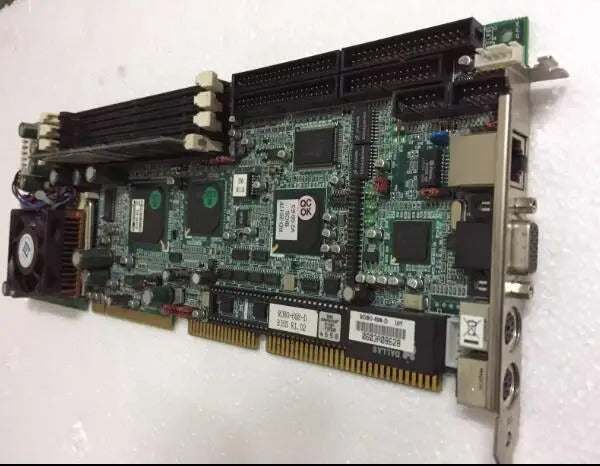 ROBO-698-D 100% OK IPC Board Full-size CPU Card ISA PCI Industrial Embedded Mainboard PICMG1.0 ROBO 698 With CPU RAM Fan