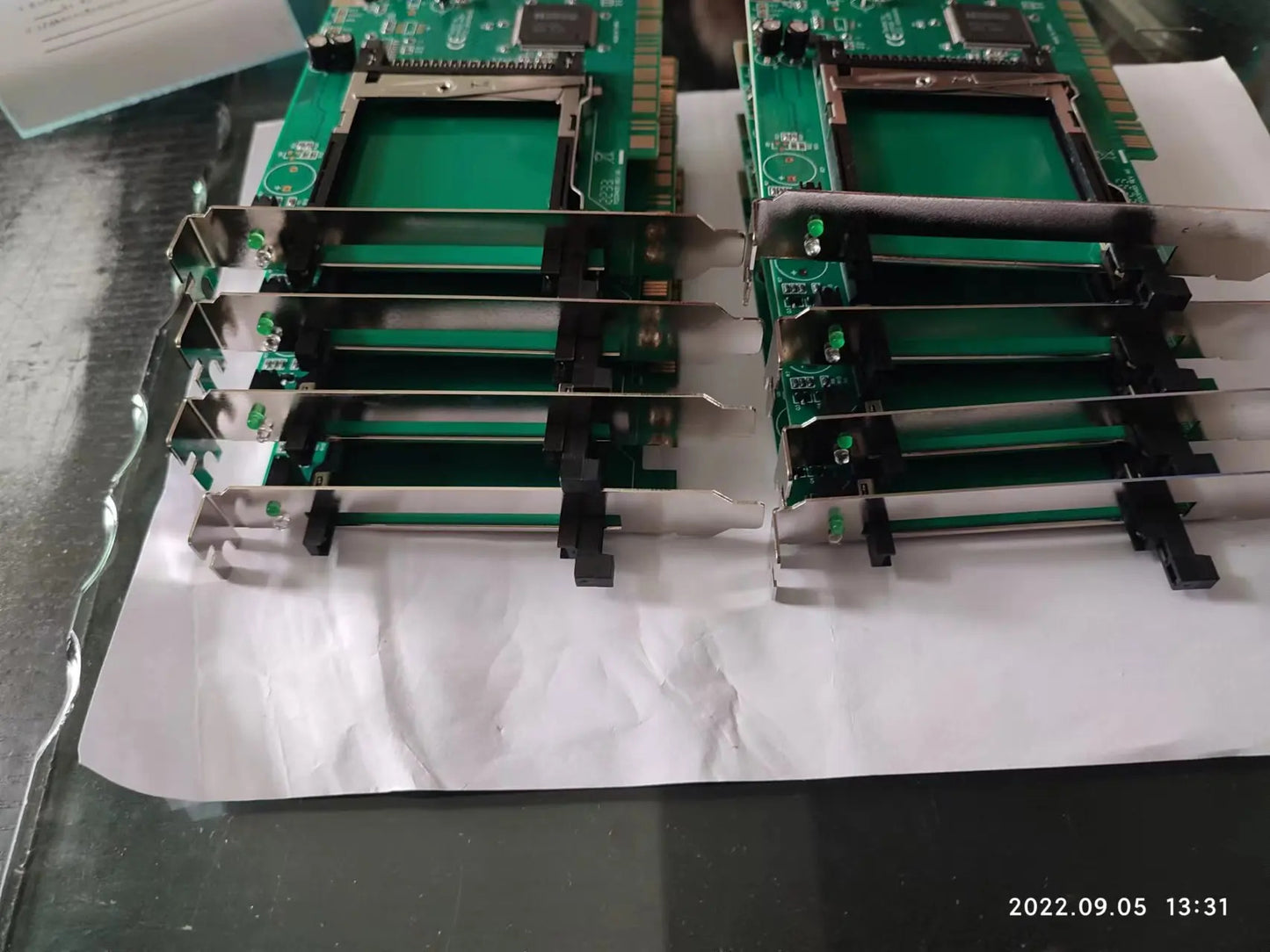 PCI to PCMCIA P2CB485 New PCI-PCMCIA PC Card ATA P2 A2 Card SRAM card Reader supports 16/32bit CARDBUS functioRicoh R5C485 Chip