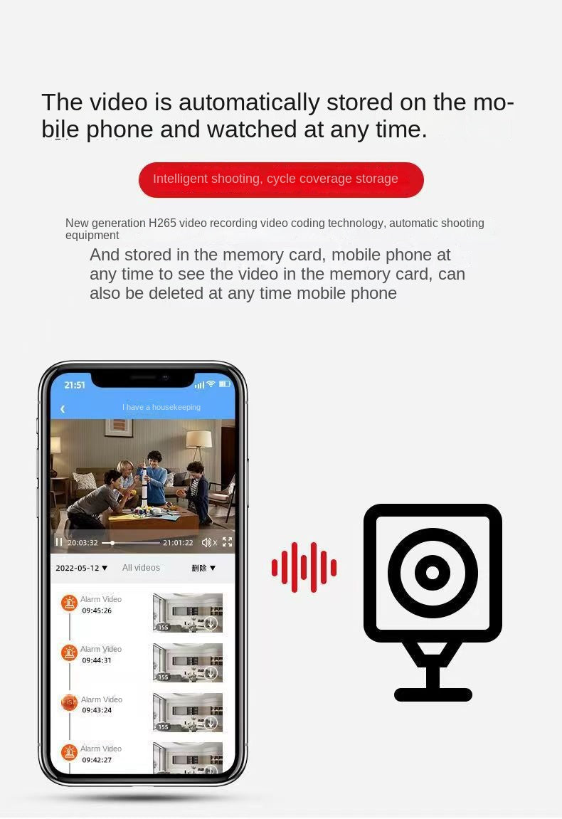 Security Company Home Use A9Camera Remote WiFi Wireless Network a9HD Monitor Sports DV Video Recorder