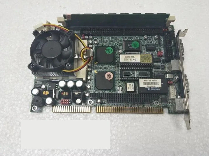 ROBO-485 100% OK Original Embedded IPC Mainboard ISA Bus Industrial motherboard Half-Size CPU Card PICMG1.0 PC/104 Bus