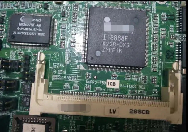 NuPRO-E340/861/E330/761/780/841/852/E42/A301/900A/770/771 100% OK Full-size CPU Card IPC Motherboard With CPU RAM