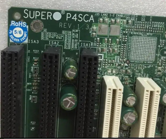 P4SCA 100% OK Original IPC motherboard ISA Mainboard With VGA 4*PCI VGA LPT 3*ISA Slot CPU Industrial Board