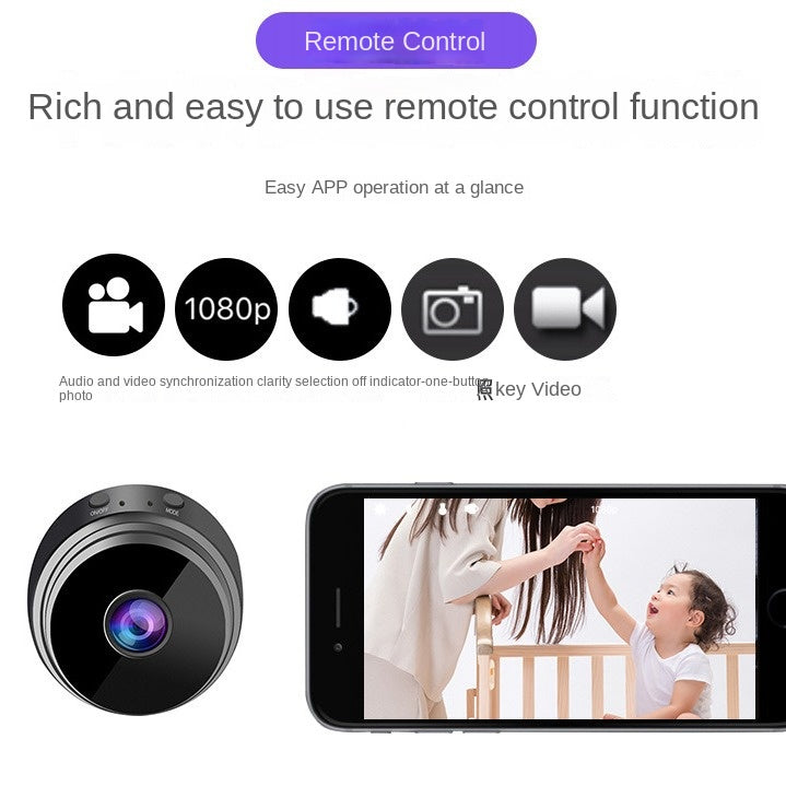 Security Company Home Use A9Camera Remote WiFi Wireless Network a9HD Monitor Sports DV Video Recorder