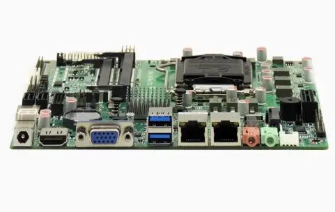 H510 Mini-ITX Motherboard 10/11th Core i3/i5/i7/i9 LGA1200 CPU IPC SBC Embedded Ultra-thin Mainboard with 2COM 2LAN DC-19V LPT