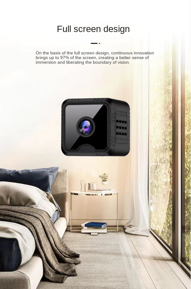 HD Small Square Camera Wireless Remote Network Intelligent Monitoring Camera Home Security WiFi Video Recorder
