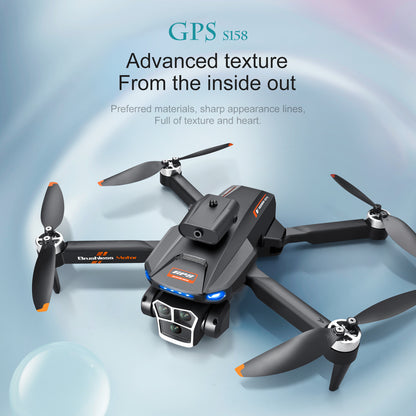 Cross-Border S158Drone remote control with screen brushless motor HD aerial photography GPS Intelligent Positioning Remote Control Drone