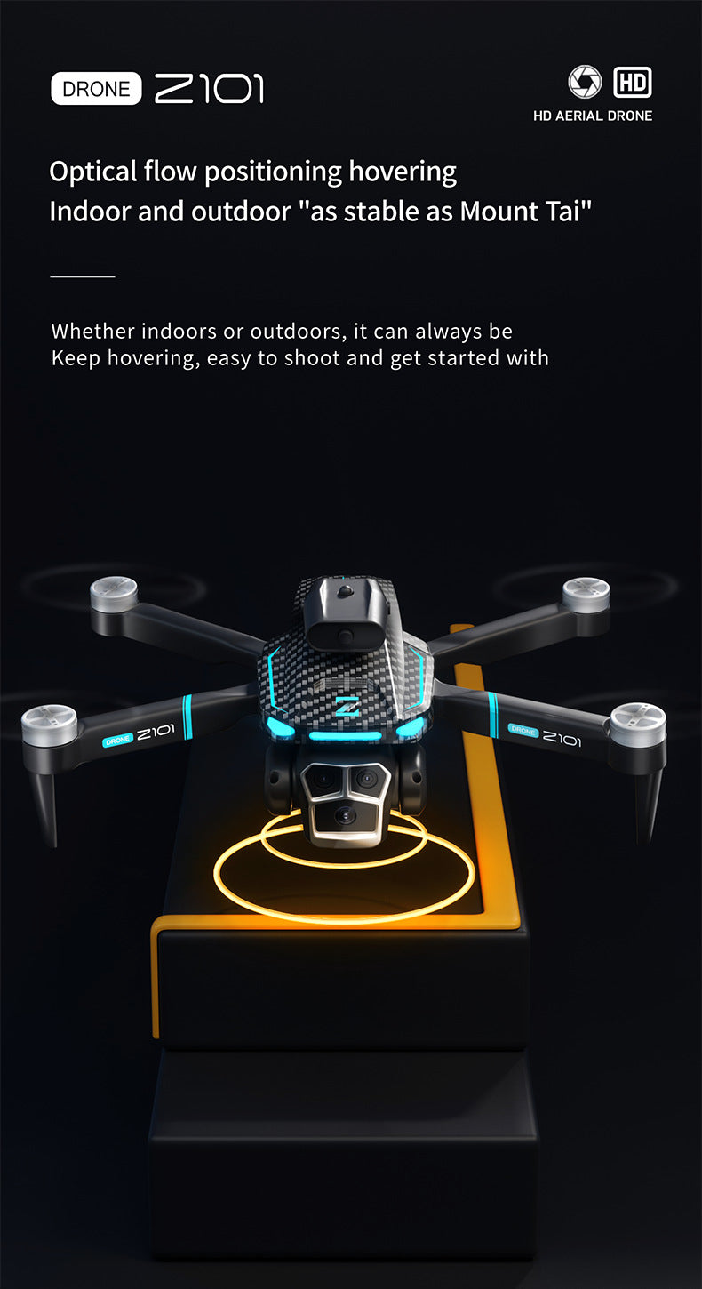 Cross-Border Z101Drone Long Endurance Obstacle Avoidance Aerial Photography Quadcopter Brushless Motor Remote Control Aircraft Drone