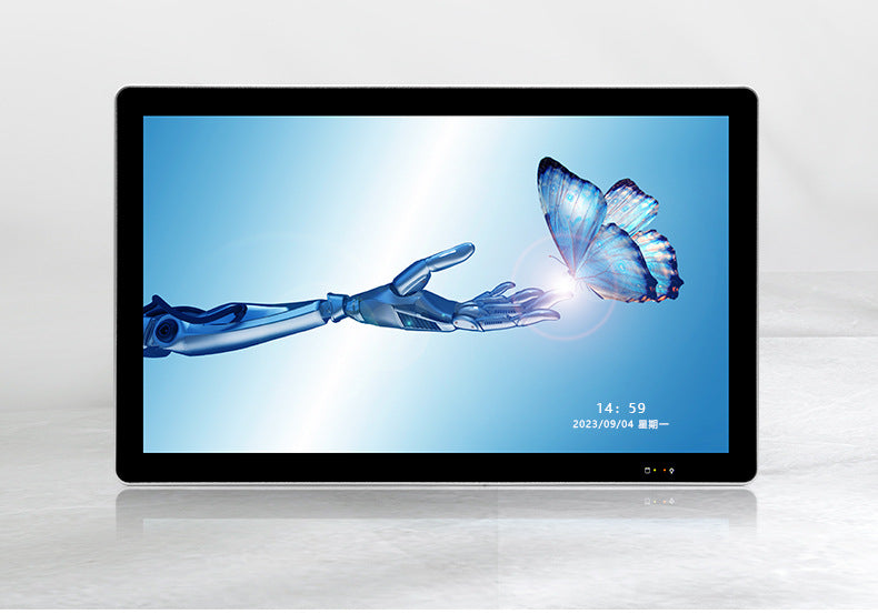 15.6inch Wide Screen Fully Enclosed Industrial Control Touch All-in-One Capacitive Screen Wall-Mounted Industrial Tablet Computer