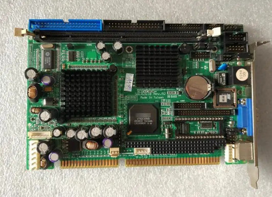 SBC82610 Rev.A2 100% OK Original IPC Board ISA Slot Industrial motherboard Half-Size CPU Card PICMG1.0 Mainboard With CPU RAM