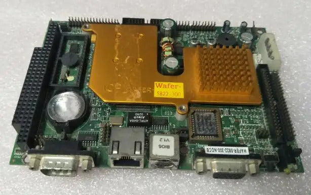 WAFER-5822-300 100% OK Original 3.5 inch IPC Embedded Motherboard 3.5 inch Industrial Mainboard  PC104 WAFER-5822 with CPU RAM