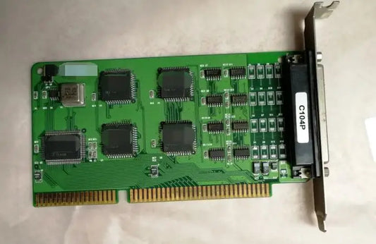C104P ISA COM Card 100% OK with RS232 4*Port 4*RS-232 Serial port Card For 486 586 Mainboard ISA Slot industrial Motherboard