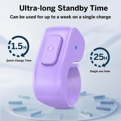 DATAFY Page Turner Ring for Kindle, Hands-Free Remote Control with Storage Bag, Camera Shutter & Video Recording, eReaders Clicker for Kindle iPad iPhone Tablets,TikTokShopBlackFriday