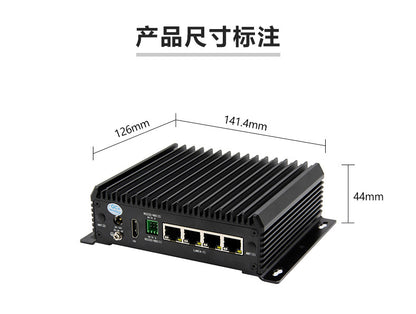 Industrial Control C2120Z-L4 Ethernet Mini Industrial Computer 12th Gen N97 Embedded Vision Industrial PC Host