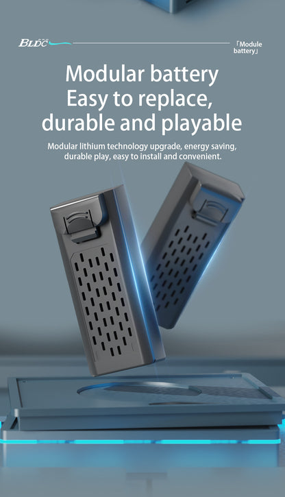 Cross-Border New Products AE7Foldable Brushless Motor Drone Aerial Photography Cool Lighting Remote Control Aircraft Quadcopter