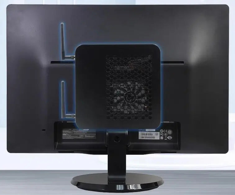 10/11/12/13th i3/i5/i7 12650H Intel Core CPU Aluminum alloy MINI BOX PC portable office home game small Computer wall-mounted