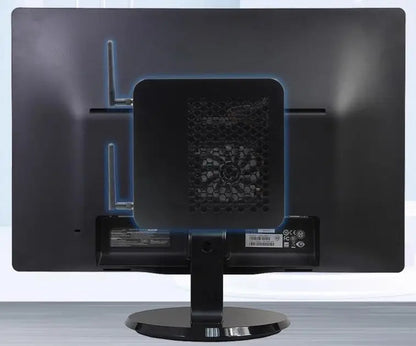 10/11/12/13th i3/i5/i7 12650H Intel Core CPU Aluminum alloy MINI BOX PC portable office home game small Computer wall-mounted