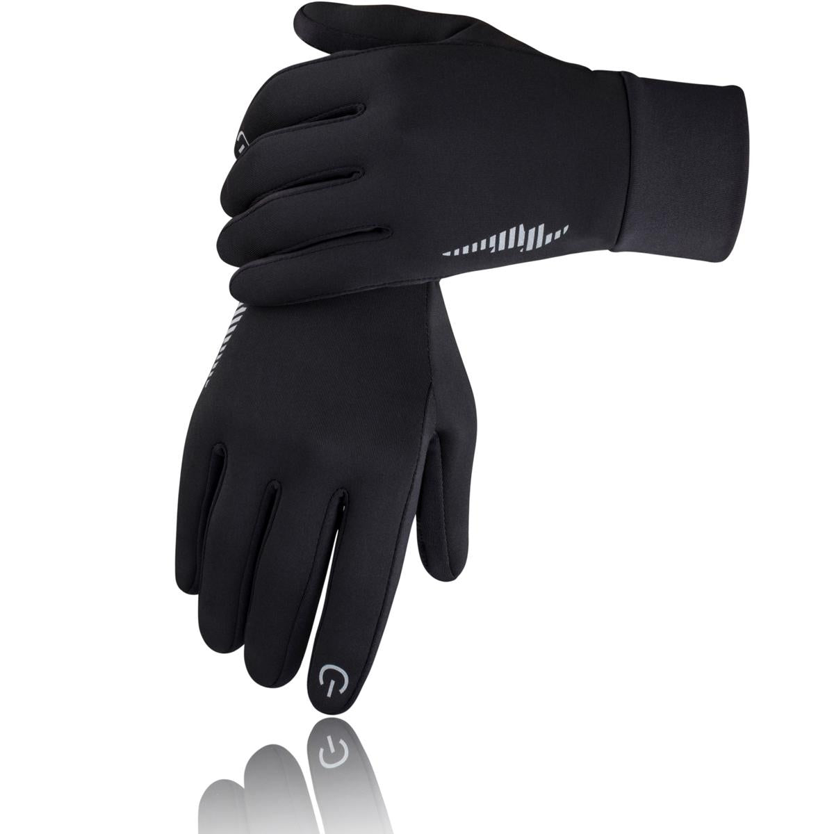 Winter Gloves Women Men Ski Gloves Liners Thermal Warm Touch Screen, Perfect for Cycling, Running, Driving, Hiking, Walking, Texting, Freezer Work, Gardening, and Daily Activities SRG102 winter gloves full finger