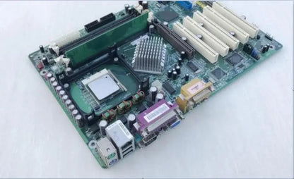 G4S600-B 100% OK Original Embedded IPC Mainboard 865G ATX Industrial Motherboard 5*PCI 2*COM 1*LAN with RAM PGA478 CPU