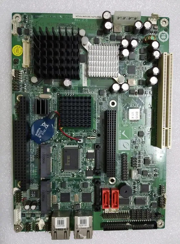 NOVA-945GSE-N270 REV:2.0 100% OK Original IPC Board Motherboard Embedded Industrial Mainboard PC/104+ with C{U RAM