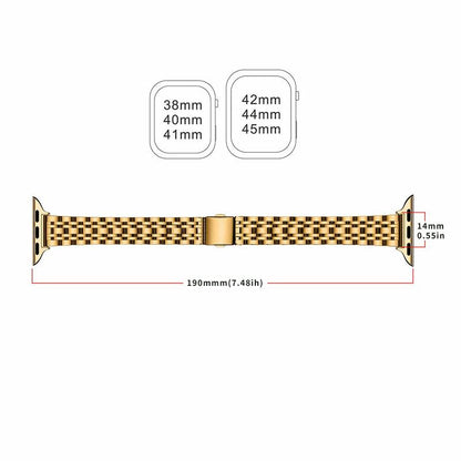 Women's Watch Band & Soft Protective Case & Tools (1 Set), Stainless Steel Smart Watch Bands, Compatible with Apple Watch 9/8/7/6/5/4/3/2/1/SE/SE2 Series, Wearable Accessories, Electronics Accessories