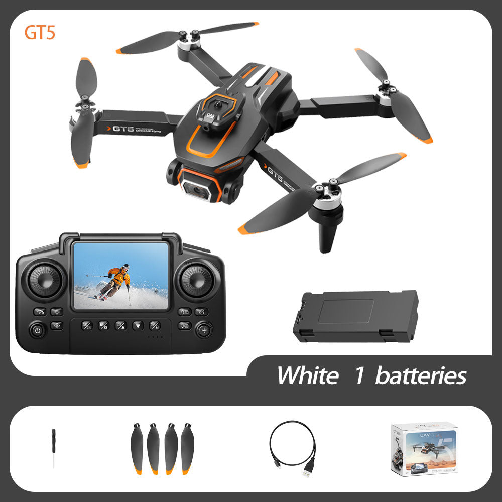 Cross-Border GT5MAX Drone with screen control, optical flow positioning, quadcopter with brushless motor, remote control airplane toy