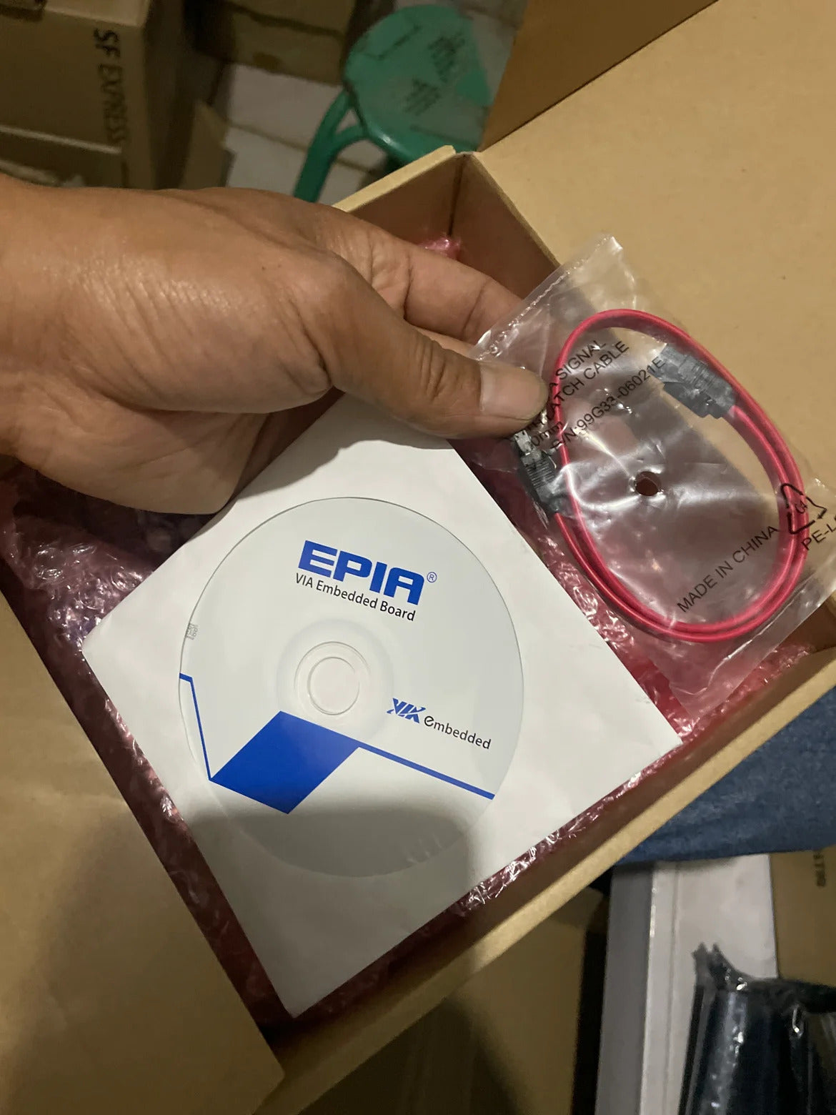 EPIA-M830 New Original Brand Mini-ITX Board Industrial Motherboard EPIA-M830-10VE Mainboard Nano SBC Onboard CPU LAＮ 4COM
