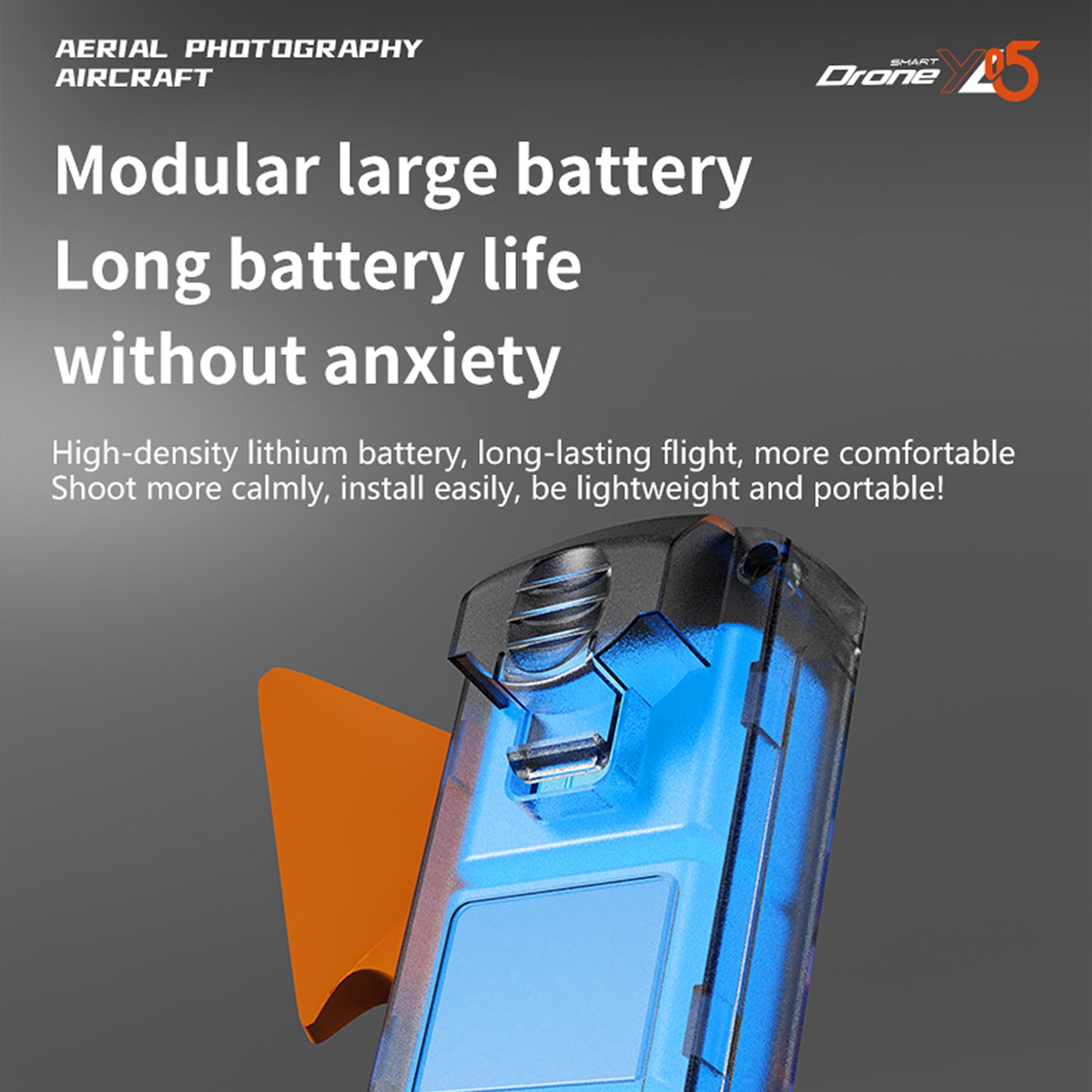 Cross-Border YL05Drone Flying Across Large Screen Without Phone Aerial Photography HD Optical Flow Brushless Toy Airplane