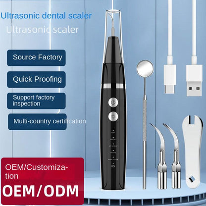 Ultrasonic Teeth Cleaner Stone Removal Household Teeth Cleaning Dirt Removal Tartar Teeth Cleaning Machine Cleaning Dissolver