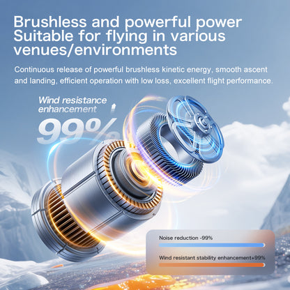 Cross-Border GT8Drone remote control with screen HD aerial photography brushless obstacle avoidance quadcopter toy airplane drone