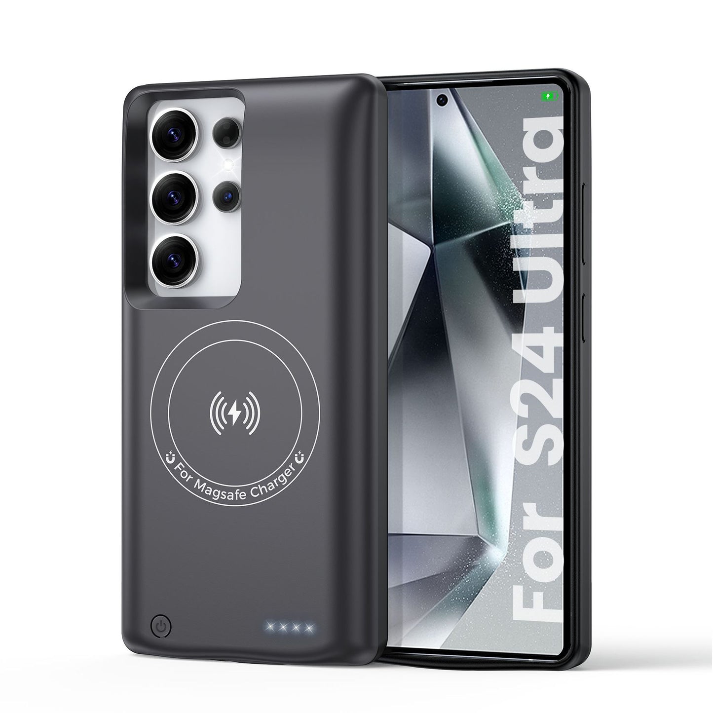 Cross-border Amazon Back Clip Battery Compatible with Samsung s25ultra/24/23/22p Wireless Back Clip Power Bank