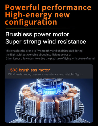 Cross-Border H21Drone Optical Flow Positioning Brushless Aircraft HD Aerial Photography ESC Camera Remote Control Airplane Drone