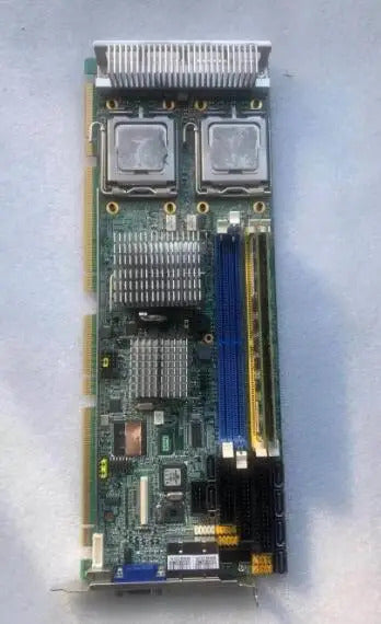 PCE-7214 100%OK IPC Board PCE-7214G2 REV.A1 Full-size CPU Card ISA Industrial Embedded Mainboard PICMG3.0 With CPU 2LAM
