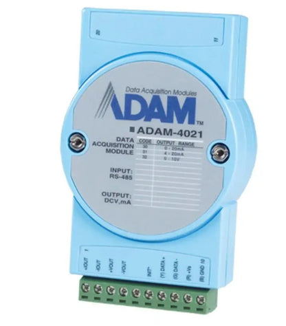 ADAM-4021 Modbus RS-485 Remote I/O 1ch AO  analog output Protocols:ASCII New Original