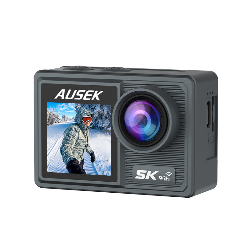 Cross-Border5k Sports Camera Anti-Shake Waterproof HD Wireless Shooting Outdoor Sports Recorder Cycling Camera