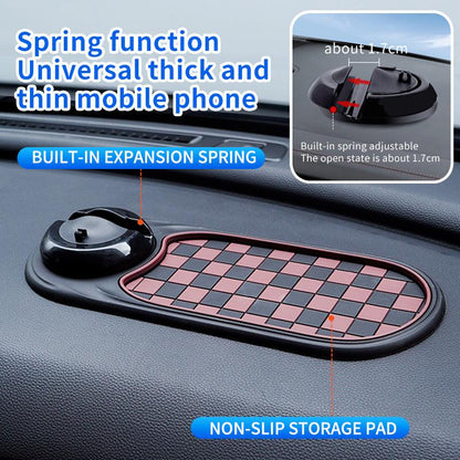 Unlock New Experience During Driving-Car Phone Holder with Anti-slip Pad Makes You Enjoy your Each Driving Travel-1