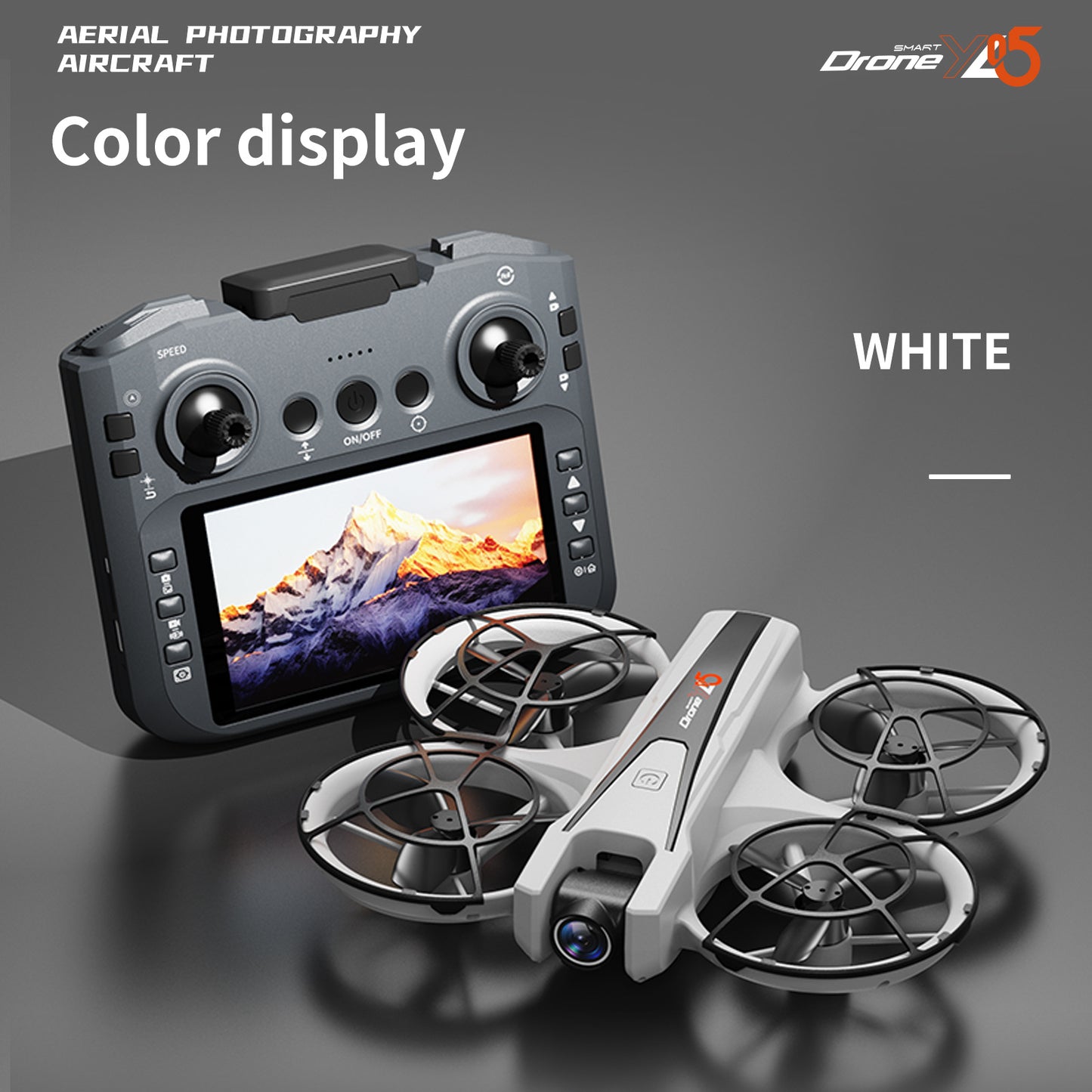 Cross-Border YL05Drone Flying Across Large Screen Without Phone Aerial Photography HD Optical Flow Brushless Toy Airplane
