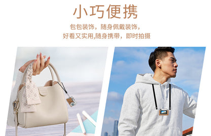 Cross-Border HD Children's Camera with Screen Pocket Photo Video Recorder Portable Children's Retro Mini Camera