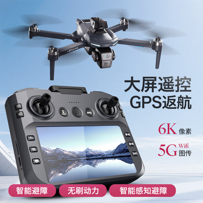 Cross-Border XT606Drone remote control with screen brushless motor HD aerial photography GPS Intelligent Positioning Remote Control Drone