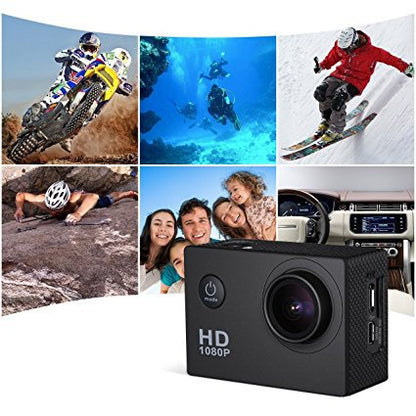 Cross-border new anti-shake action camera full HD outdoor shooting DV Cycling Diving Head-Mounted Sports Camera