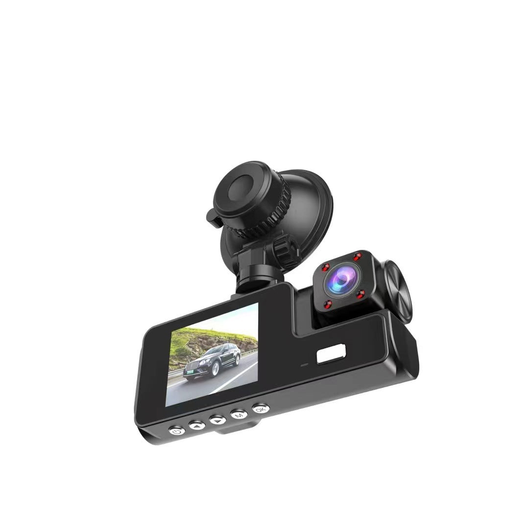 Super Clear1080P Starlight Night Vision Front and Rear Dual Recording WIFI Mobile Phone Interconnection Dual-Lens Car Mount DVR Driving Recorder
