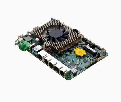 i5-8260U 4 inch Motherboard 4" SBC IPC Mainboard industrial with Quad Core DC-9~36V 2-COM 5xGbE POE LAN LVDS