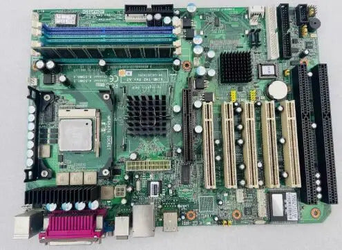 AIMB-742 REV.A2 100% OK Original AIMB-742VE 5*PCI industrial motherboard 2*ISA with CPU RAM VGA LAN IPC Board