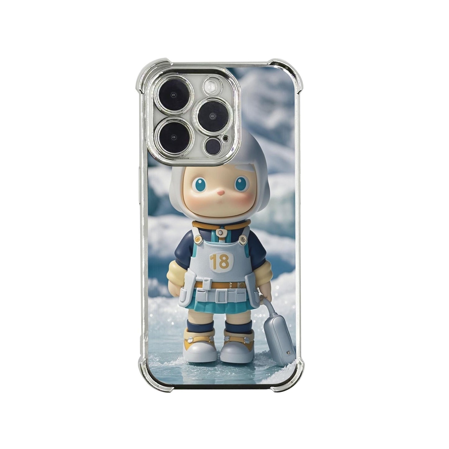 Glossy Oil Suitable for iPhone 17 Pro Max Phone Case 16P 15 12 14 13 11 Four-corner Anti-drop Electroplated Cross-border Outdoor