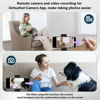 DATAFY Page Turner Ring for Kindle, Hands-Free Remote Control with Storage Bag, Camera Shutter & Video Recording, eReaders Clicker for Kindle iPad iPhone Tablets,TikTokShopBlackFriday