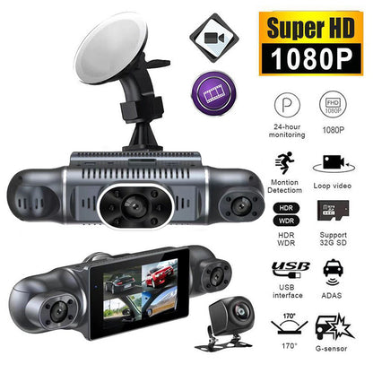 Private Model4Camera Recorder1080P High Definition Night Vision Reversing Camera for Vehicles DVR High-end Dash Cam