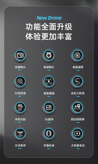 Cross-Border LF672Drone with Screen Control Remote Control Aircraft Optical Flow Positioning Brushless Motor Quadcopter Drone