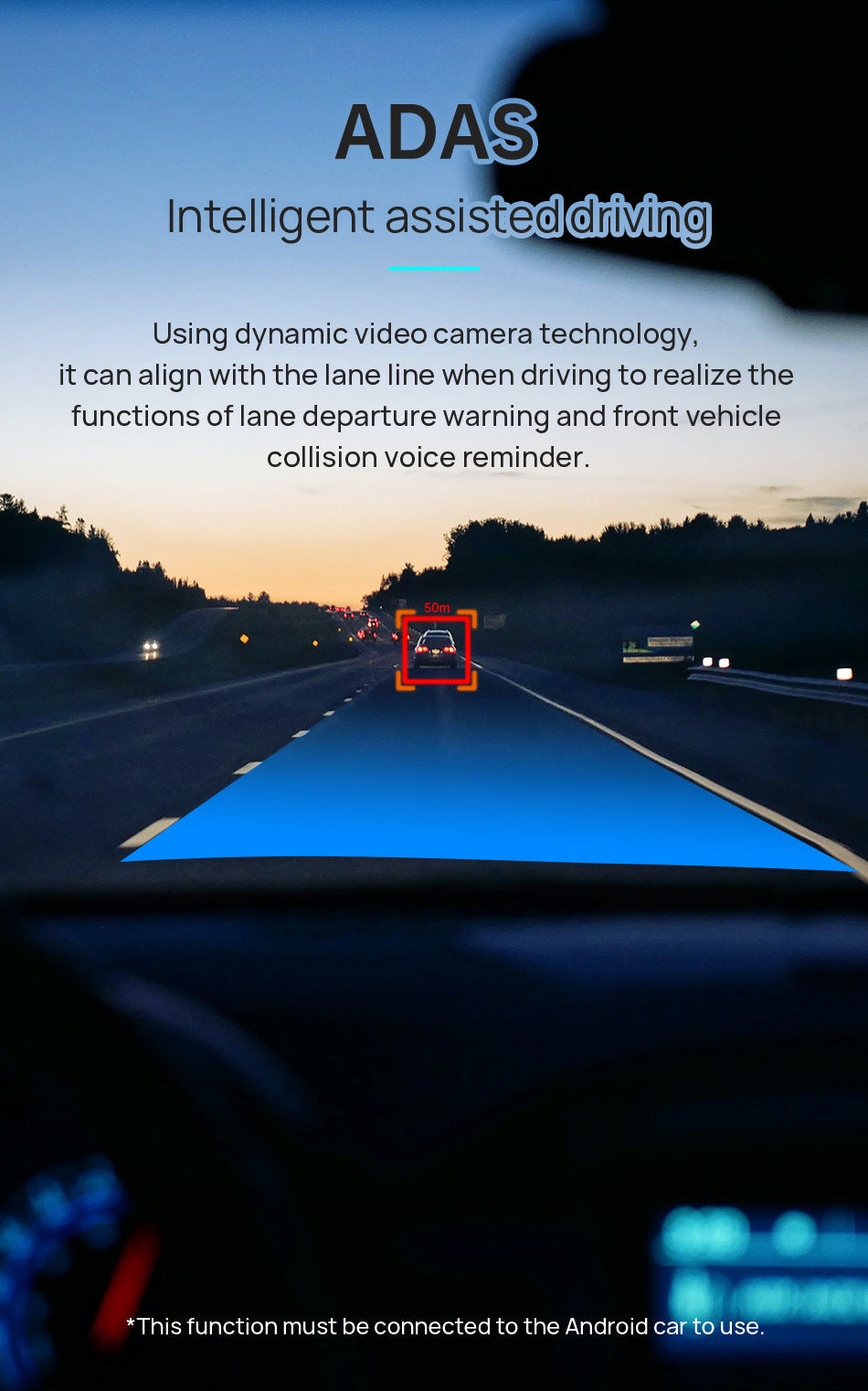 Android Large Screen Navigation USB Driving Recorder Ultra High Night Vision WIFI Dual Recorder Car Electronic Dog AR