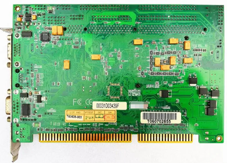 HE-860S  100% OK Original Embedded IPC Mainboard  ISA Bus Industrial motherboard Half-Size CPU Card PICMG1.0 SBC with CPU RAM